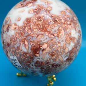 Pink (Cotton Candy) Agate Sphere - Image 3