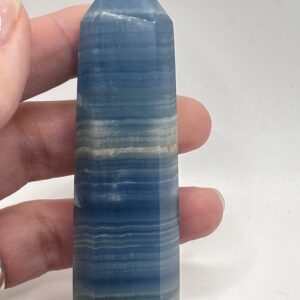 Lemurian Aquatine Calcite Tower - Image 3