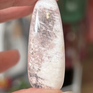 Phantom Rose Quartz Tumble Stone - Image 3