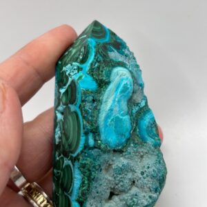 Chrysocolla Malachite Tower - Image 2