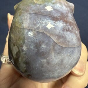 Ocean Jasper Skull Carvings - Image 6