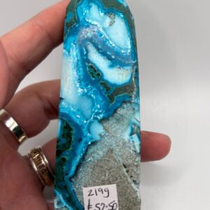 Chrysocolla Malachite Tower - Image 3