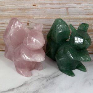 Geometric Squirrel Carving
