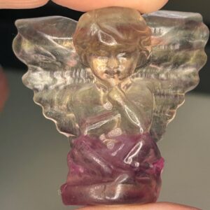 Rainbow Fluorite Angel - Image 7