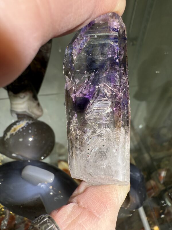 Namibian Streep Mine Enhydro Amethyst