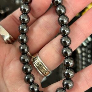 Hematite Bead Bracelet