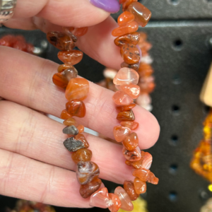 Red Aventurine Chipstone Bracelet