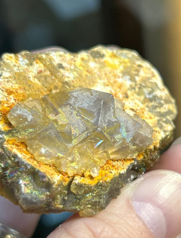 Iridescent Fluorite Specimen - Image 5