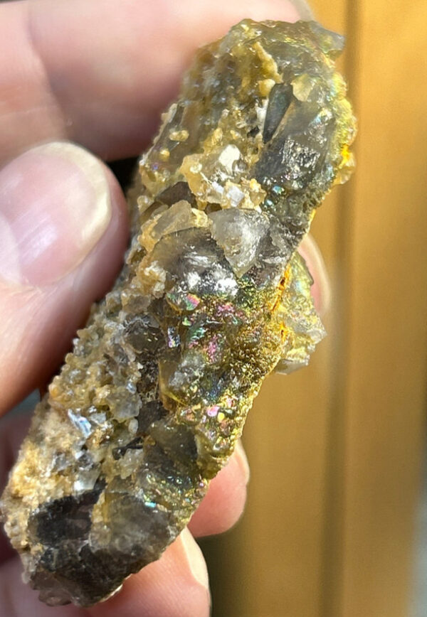 Iridescent Fluorite Specimen