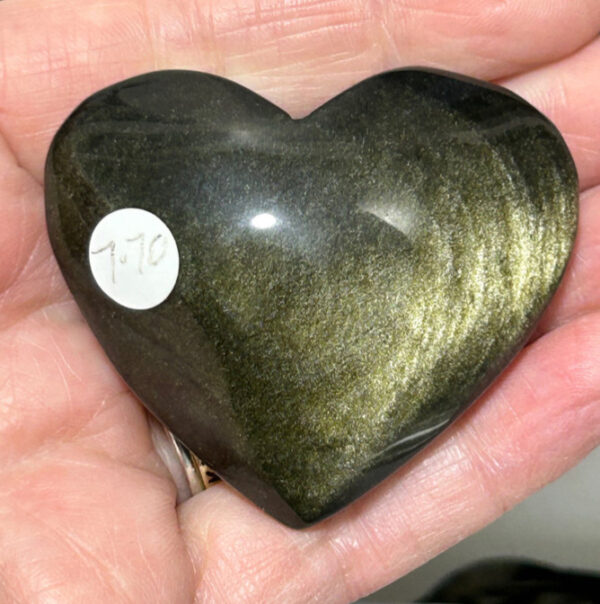 Golden Obsidian Heart - Image 3