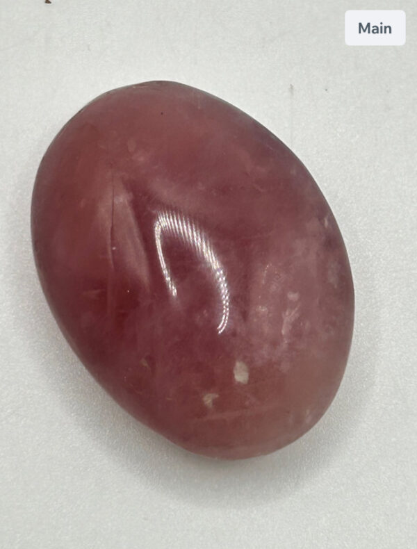 Lavender Rose Quartz Palm Stone