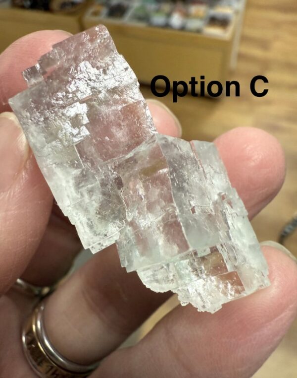 Natural Green Polish Halite Specimen - Image 6