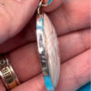 Peach Scolecite Pendant - Image 3