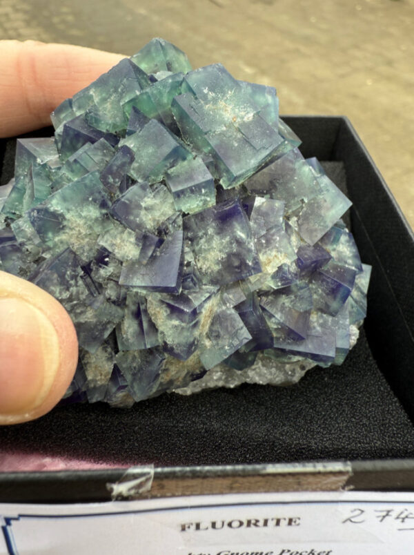 Naughty Gnome Pocket- UK Fluorite Specimen - Image 5