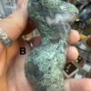Moss Agate Goddess Carving - Image 7