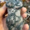 Moss Agate Goddess Carving - Image 9