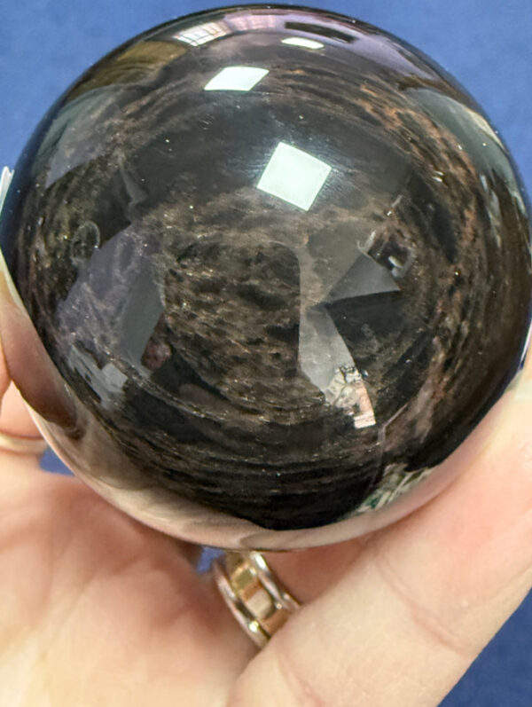 Mahogany Obsidian (high quality) Sphere - Image 3