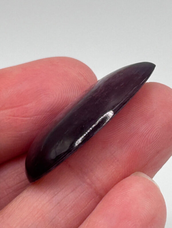 Purple Mica (Gem Lepidolite) Cabochon - Image 3