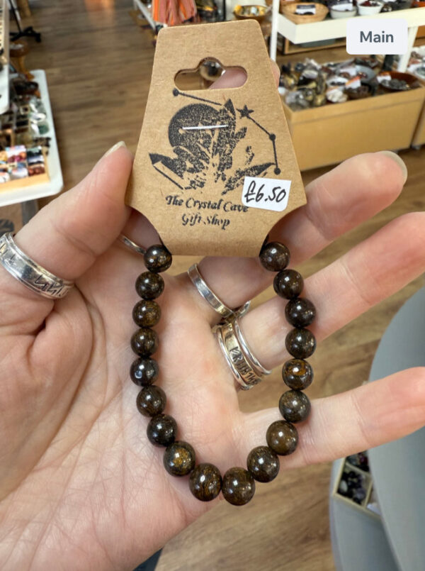 Bronzite Bead Bracelet
