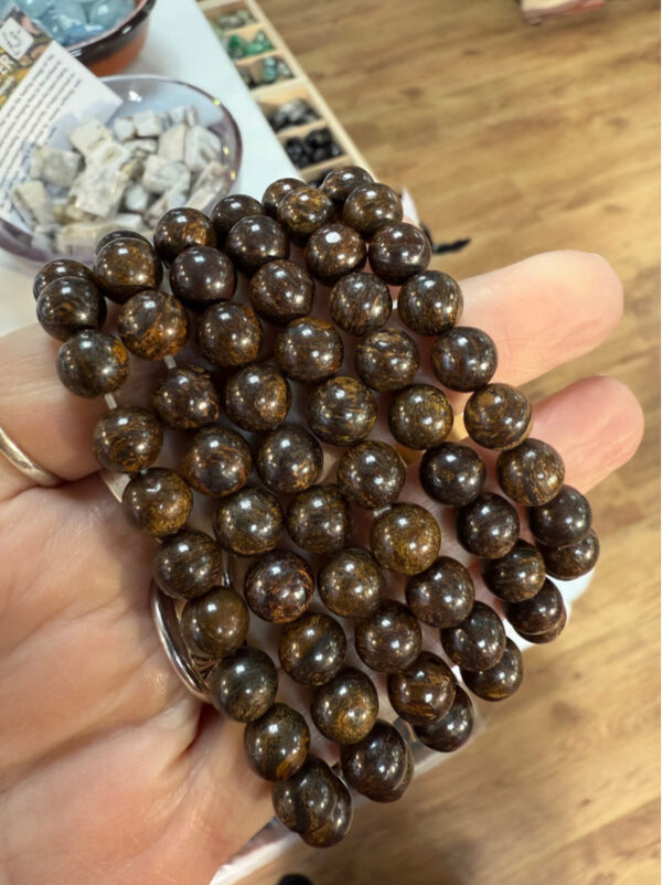 Bronzite Bead Bracelet - Image 3