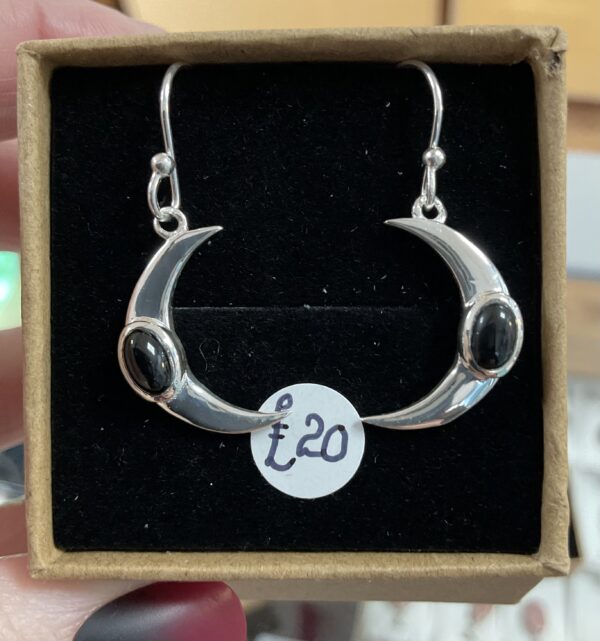 Crescent Moon Earrings - Image 4