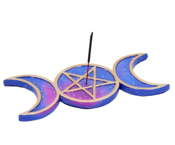 Triple Moon Incense Stick Holder