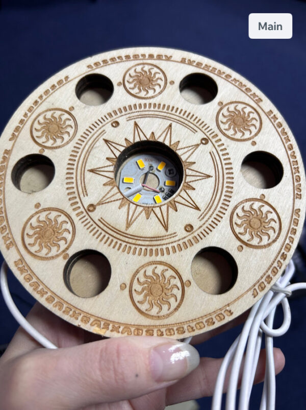 7 Sphere USB light stand - Image 2