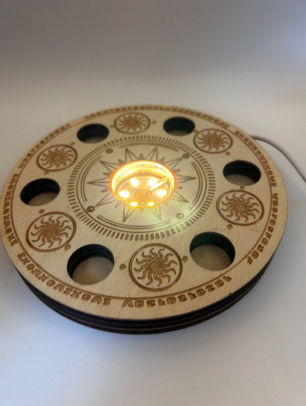 7 Sphere USB light stand