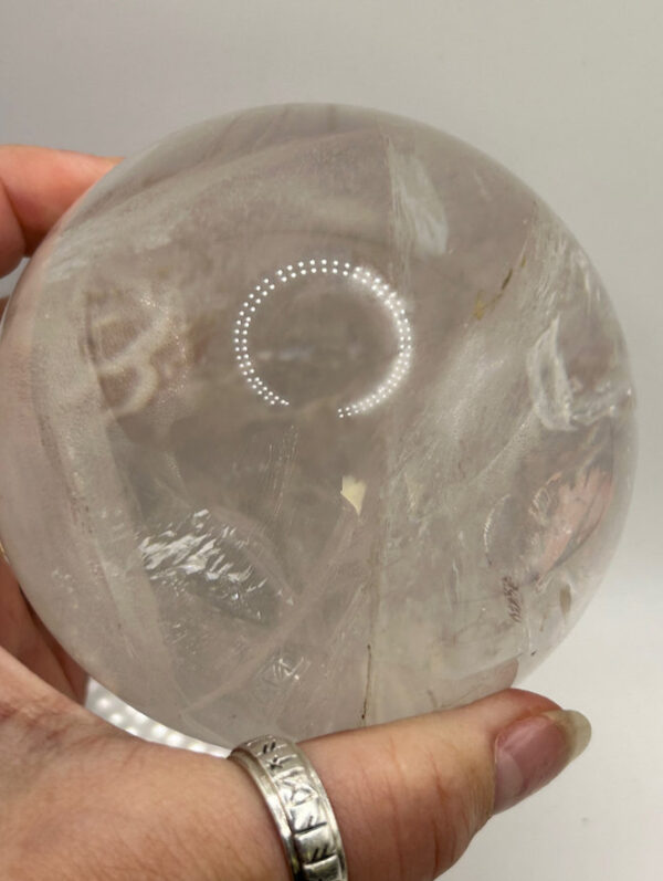 Large Clear Quartz Sphere - Image 5