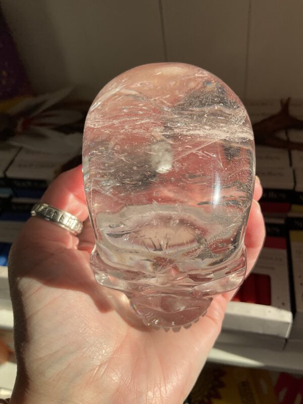 High Quality Clear Quartz Skull - Image 7