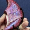 Moonstone (dyed Red) Moon on Stand - Image 3