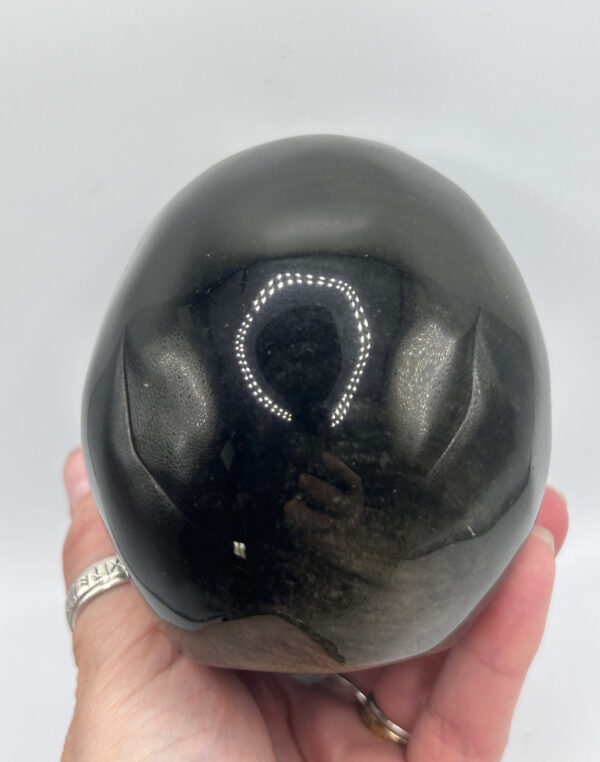 Golden Obsidian Skull - Image 3