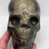 Golden Obsidian Skull