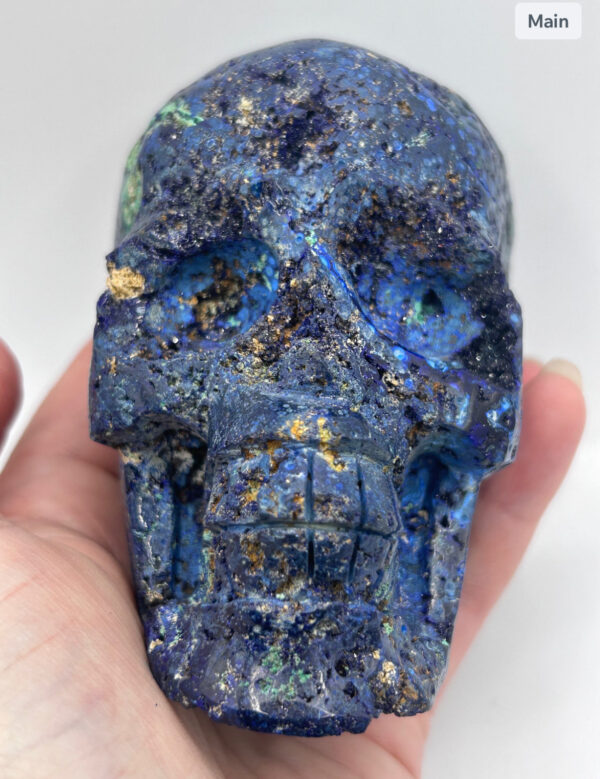 Azurite Skull - Image 3