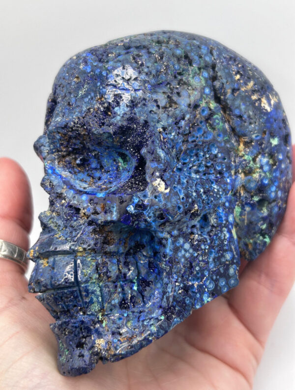 Azurite Skull - Image 2