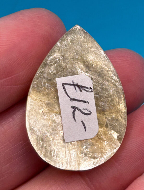 Golden Mica Teardop Cabochon - Image 4