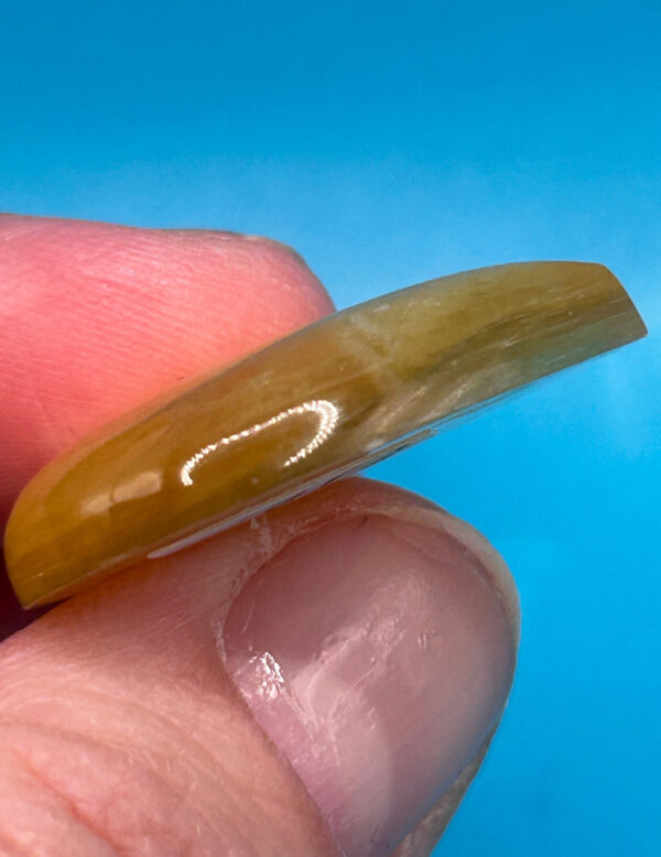 Golden Mica Teardop Cabochon - Image 3