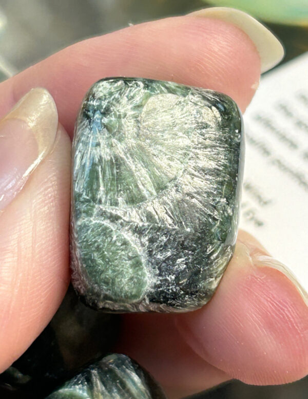Seraphinite Tumble Stone - Image 3