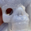 Blue Lace Agate Skull Carving - Image 5