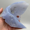Blue Lace Agate Skull Carving - Image 9
