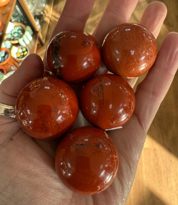 Red Jasper Small Sphere - Image 2
