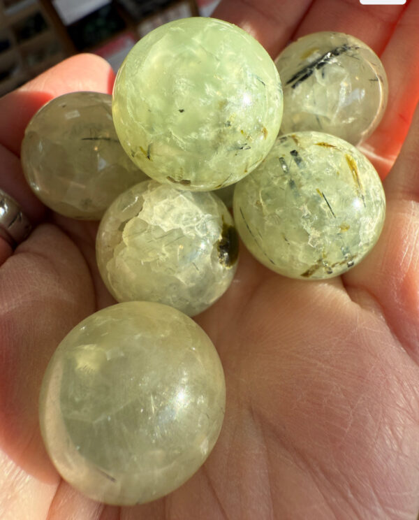 Prehnite Small Sphere