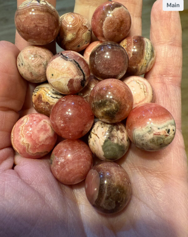 Rhodochrosite Mini Sphere