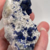 Blueberry Fluorite on Candle Quartz Matrix - Image 4
