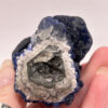 Blueberry Fluorite on Candle Quartz Matrix - Image 7