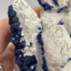 Blueberry Fluorite on Candle Quartz Matrix - Image 4