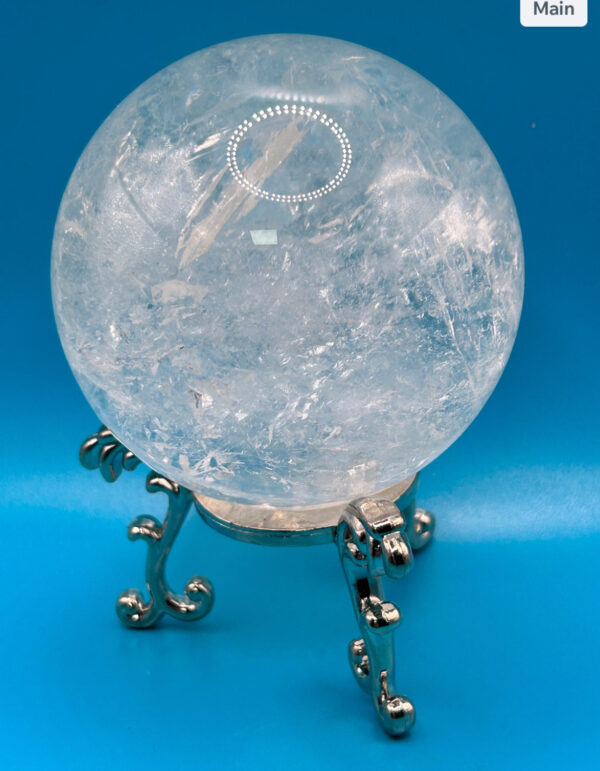 Clear Quartz Sphere - Image 2