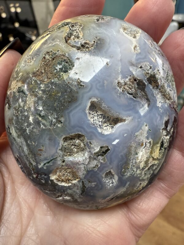 Cosmic Jasper Palm Stone - Image 3