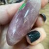 Lavender Rose Quartz Palm Stone - Image 5