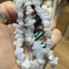 Blue Lace Agate Chip Stone Bracelet